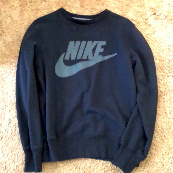 Nike pullover sweatshirt crew neck big logo men’s small s - Picture 1 of 6